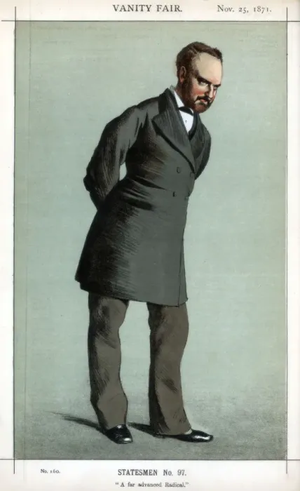 Framed Print : A far advanced Radical, 1871. Artist: Coide Framed Print : A far advanced Radical, 1871. Artist: Coide