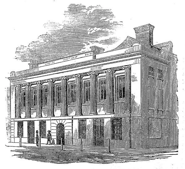 Fareham Institution Hall and Corn Exchange, 1860. Creator: Unknown