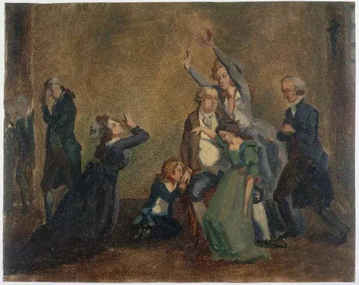 Framed Print : Farewell from Louis XVI to his family, January 20, 1793. Creator: Unknown Framed Print : Farewell from Louis XVI to his family, January 20, 1793. Creator: Unknown