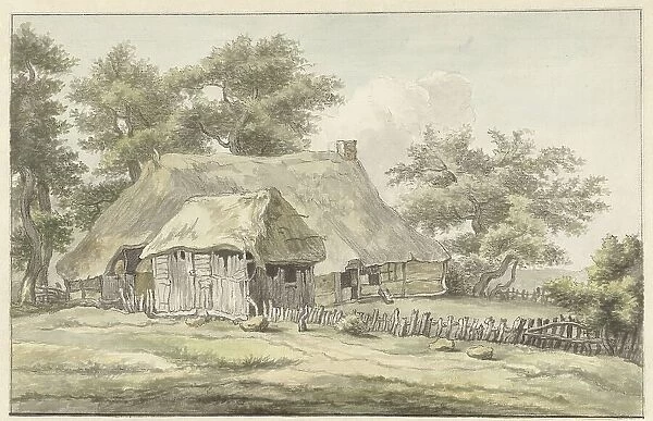 Farm in Eext, Drenthe, 1755-1818. Creator: Egbert van Drielst