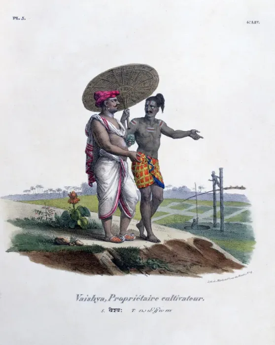 Framed Print : Farm Owner, 1828. Artist: Marlet et Cie Framed Print : Farm Owner, 1828. Artist: Marlet et Cie