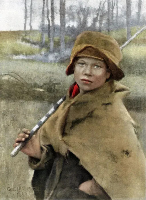 Framed Print : Farmers Boy, 1889 Framed Print : Farmers Boy, 1889