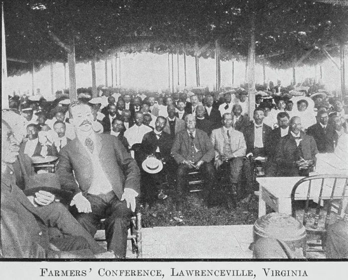 Framed Print : Farmer's Conference, Lawrenceville, Virginia, 1911. Creator: Unknown Framed Print : Farmer's Conference, Lawrenceville, Virginia, 1911. Creator: Unknown
