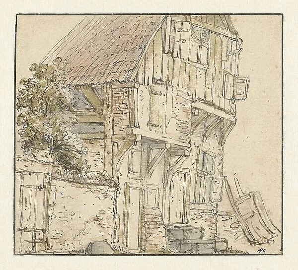 Farmhouse, 1631-1649. Creator: Isaac van Ostade