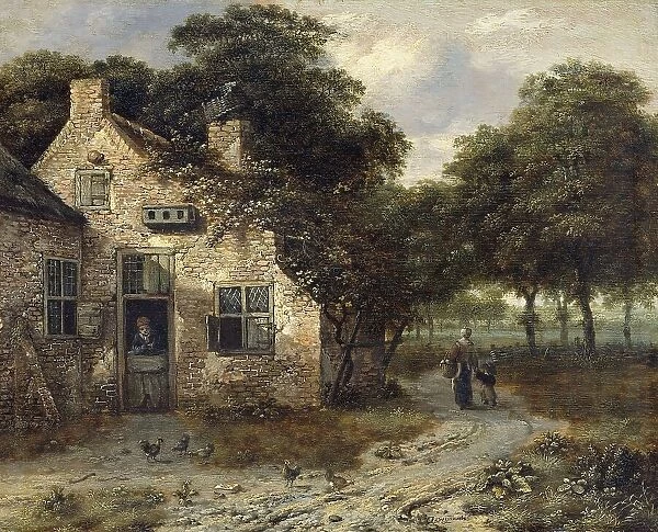 The Farmhouse, 1655-1684. Creator: Jan Wijnants