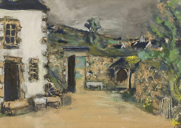 The Farmhouse. Creator: Edouard Vuillard