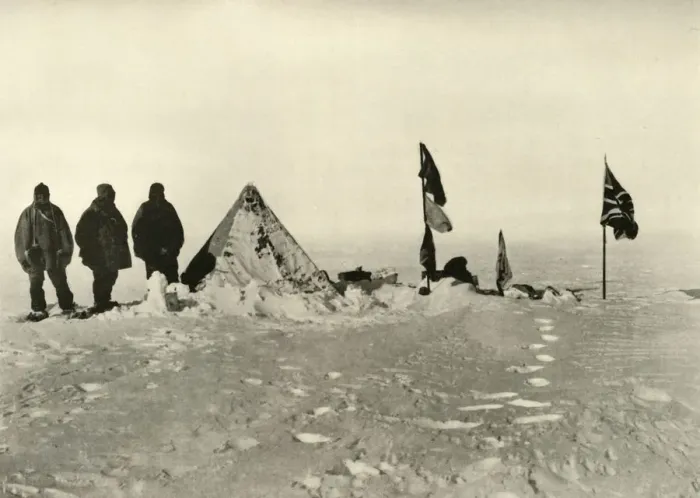 Framed Print : The Farthest South Camp After Sixty Hours Blizzard, February 1909 Framed Print : The Farthest South Camp After Sixty Hours Blizzard, February 1909