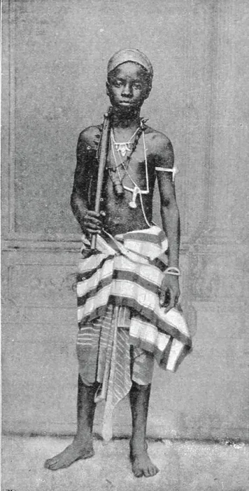 Framed Print : Fascinu, Son of Gbehanzi, King of Dahomey, 1891. Creator: Unknown Framed Print : Fascinu, Son of Gbehanzi, King of Dahomey, 1891. Creator: Unknown
