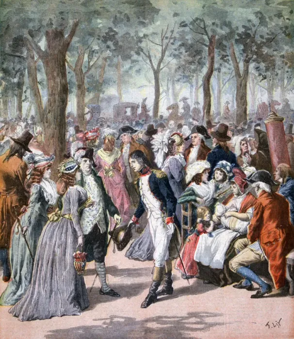 Framed Print : The fashion in 1794, 1894. Artist: Frederic Lix Framed Print : The fashion in 1794, 1894. Artist: Frederic Lix