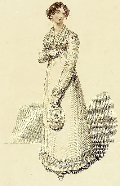Fashion Plate (Dinner Dress), 1815. Creator: John Bell
