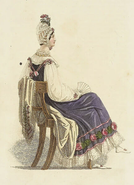 Fashion Plate (Half Dress), 1816. Creator: Unknown