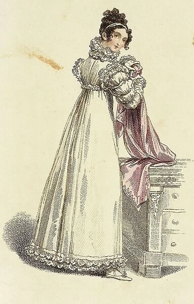 Fashion Plate (Morning Dress), 1815. Creator: John Bell