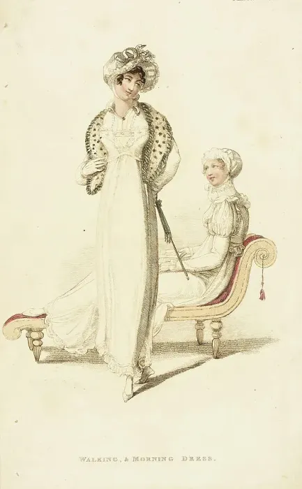 Framed Print : Fashion Plate (Walking, & Morning Dress), 1810. Creator: Rudolph Ackermann. Fashion Plate (Walking, & Morning Dress), 1810. Creator: Rudolph Ackermann Framed Print : Fashion Plate (Walking, & Morning Dress), 1810. Creator: Rudolph Ackermann. Fashion Plate (Walking, & Morning Dress), 1810. Creator: Rudolph Ackermann