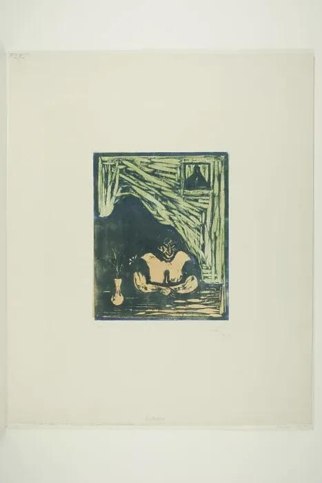 Framed Print : The Fat Whore, 1899. Creator: Edvard Munch Framed Print : The Fat Whore, 1899. Creator: Edvard Munch