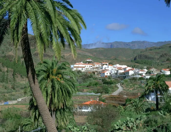 Framed Print : Fataga, mountain village, Gran Canaria, Canary Islands Framed Print : Fataga, mountain village, Gran Canaria, Canary Islands