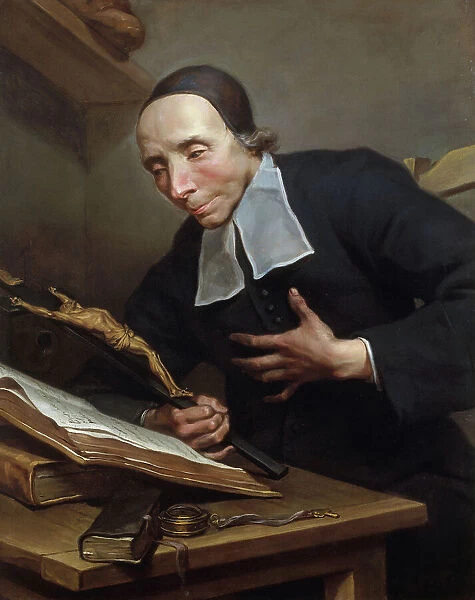 Father Tournus (1672-1733) in prayer, c1725. Creator: Jean Restout