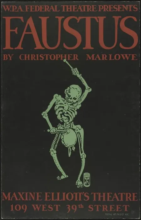 Framed Print : Faustus, New York, [1936]. Creator: Unknown