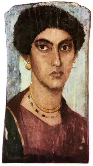 Framed Print : Fayum portait, Ancient Egyptian, Roman period, c200 AD (1956) Framed Print : Fayum portait, Ancient Egyptian, Roman period, c200 AD (1956)