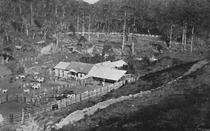 Framed Print : Fazenda de Criacao (Campos do Jordao), (Criacao Farm), 1895. Artist: Axel Frick Framed Print : Fazenda de Criacao (Campos do Jordao), (Criacao Farm), 1895. Artist: Axel Frick
