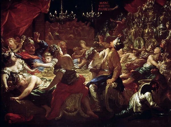The Feast of Belshazzar, 17th or early 18th century. Artist: Pietro Dandini