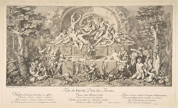 The Feast of the Faun. n. d. Creator: Claude Gillot