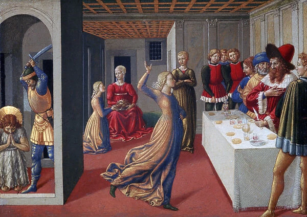 The Feast of Herod and the Beheading of Saint John the Baptist, 1461-1462. Artist: Benozzo Gozzoli