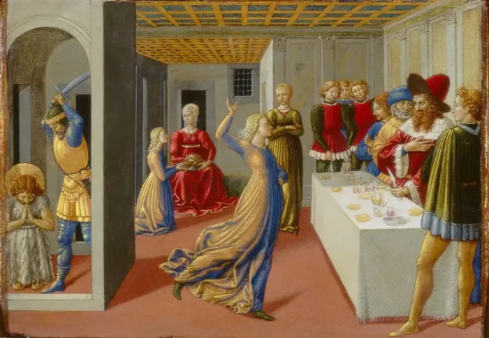 Framed Print : The Feast of Herod and the Beheading of Saint John the Baptist, 1461-1462 Framed Print : The Feast of Herod and the Beheading of Saint John the Baptist, 1461-1462