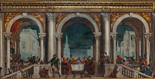 The Feast in the House of Levi, 1573. Creator: Veronese, Paolo (1528-1588)