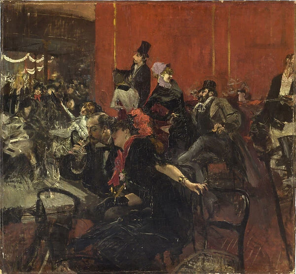 Feast Scene, c. 1889. Artist: Boldini, Giovanni (1842-1931)