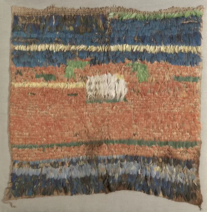 Framed Print : Feathered Tabard or Tunic, 600-1500. Creator: Unknown Framed Print : Feathered Tabard or Tunic, 600-1500. Creator: Unknown