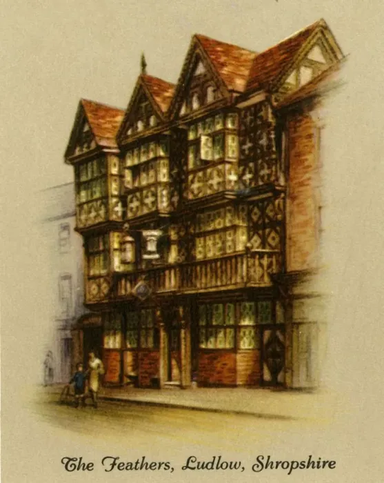 Framed Print : The Feathers, Ludlow, Shropshire, 1936. Creator: Unknown Framed Print : The Feathers, Ludlow, Shropshire, 1936. Creator: Unknown