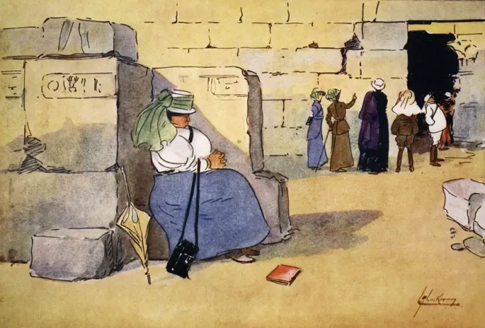 Framed Print : Fed Up!, 1908. Artist: Lance Thackeray Framed Print : Fed Up!, 1908. Artist: Lance Thackeray