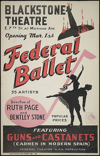 Federal Ballet, Chicago, 1939. Creator: Unknown