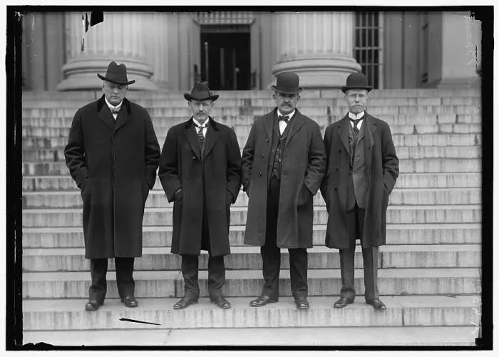 Framed Print : Federal Farm loan board, between 1914 and 1918. Creator: Harris & Ewing. Federal Farm loan board, between 1914 and 1918. Creator: Harris & Ewing Framed Print : Federal Farm loan board, between 1914 and 1918. Creator: Harris & Ewing. Federal Farm loan board, between 1914 and 1918. Creator: Harris & Ewing