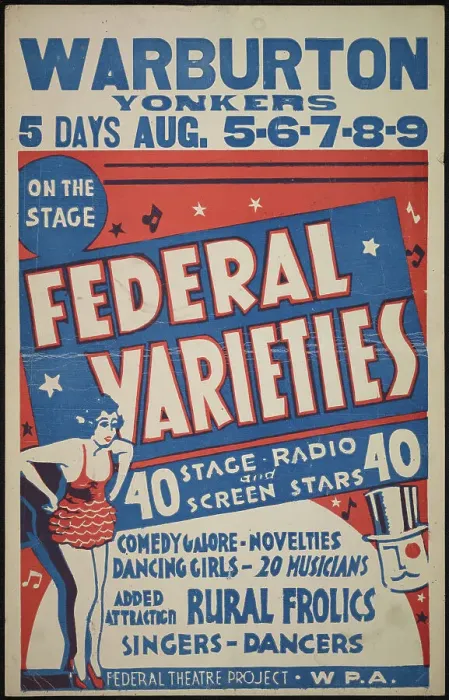 Framed Print : Federal Varieties, Yonkers, NY, [193-]. Creator: Unknown