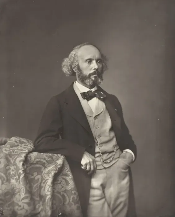 Framed Print : Felicien David [French composer], 1875  /  76. Creator: Bertall et Cie