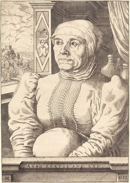 Felicitas von Eckh (Freyberg), 1553. Creator: Hans Sebald Lautensack