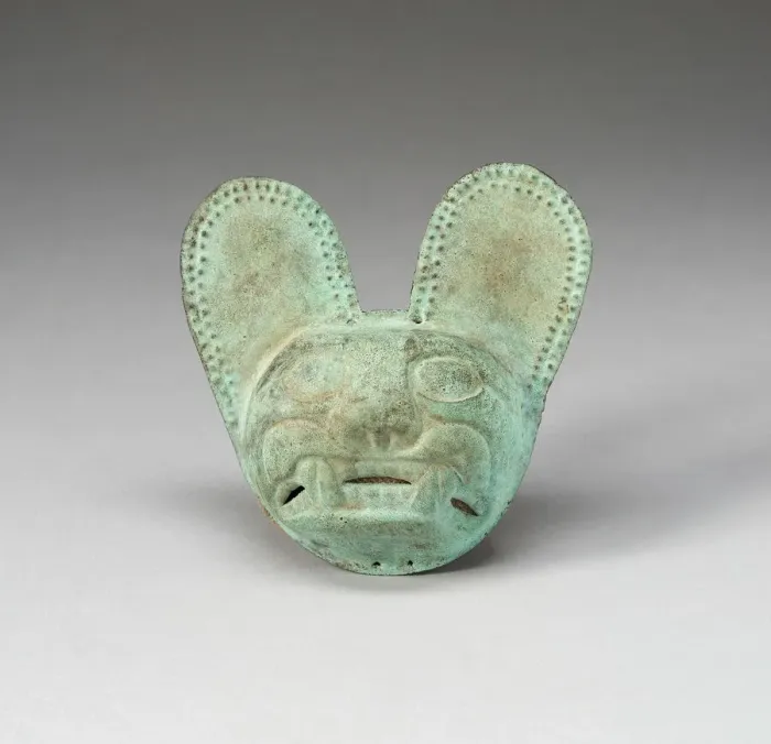 Framed Print : Feline Mask, 100 B. C. / A. D. 500. Creator: Unknown Framed Print : Feline Mask, 100 B. C. / A. D. 500. Creator: Unknown