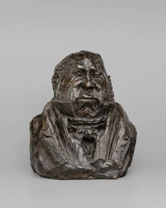 Framed Print : Felix Barthe, model c. 1832 / 1835, cast 1929 / 1930. Creator: Honore Daumier Framed Print : Felix Barthe, model c. 1832 / 1835, cast 1929 / 1930. Creator: Honore Daumier