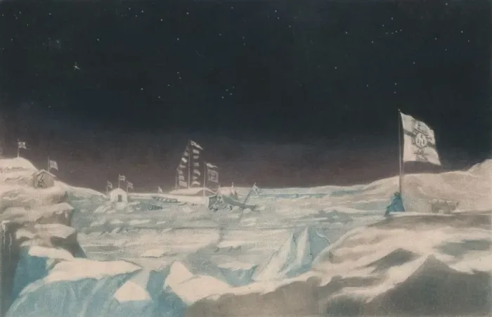 Framed Print : Felix Harbour, 1834. Creator: William Say Framed Print : Felix Harbour, 1834. Creator: William Say