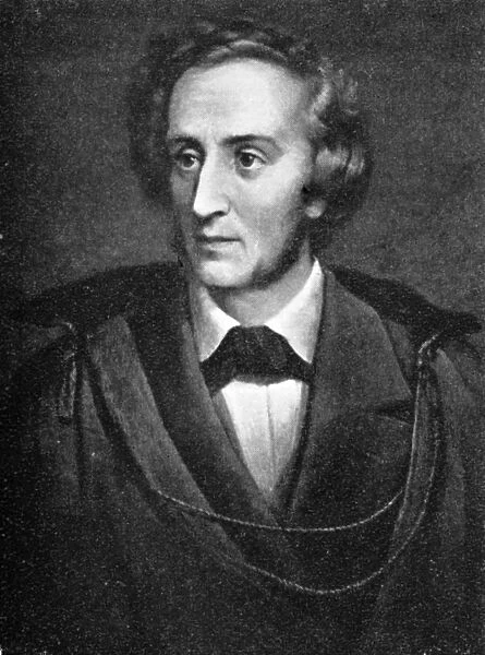 Felix Mendelssohn, (1809-1847), German composer, 1909