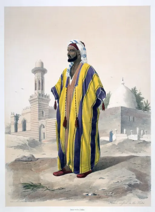 Framed Print : Fellah, c1825-1875. Artist: Emile Prisse D Avennes Framed Print : Fellah, c1825-1875. Artist: Emile Prisse D Avennes
