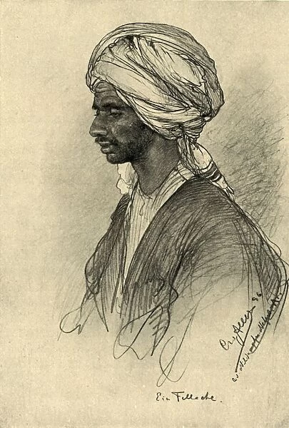 Fellah, Egypt, 1898. Creator: Christian Wilhelm Allers
