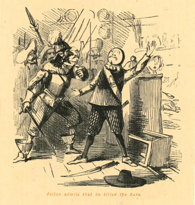 Framed Print : Felton admits that he killed the Duke, 1897. Creator: John Leech Framed Print : Felton admits that he killed the Duke, 1897. Creator: John Leech