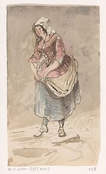 Female, 1840-1880. Creator: Johannes Tavenraat