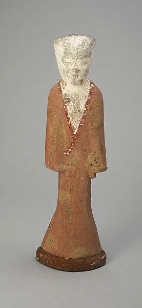 Female Attendant (Tomb Figurine), Western Han dynasty (206 B. C. -A. D. 9), c. 2nd century B