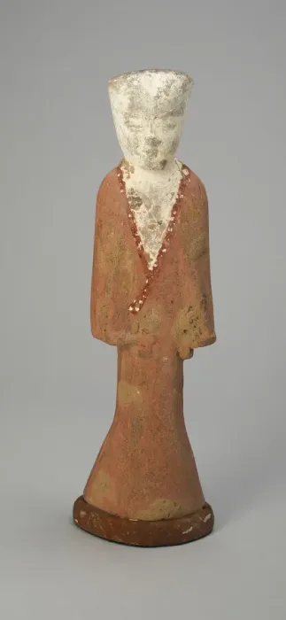 Framed Print : Female Attendant (Tomb Figurine), Western Han dynasty (206 B. C. -A. D. 9), c. 2nd century B Framed Print : Female Attendant (Tomb Figurine), Western Han dynasty (206 B. C. -A. D. 9), c. 2nd century B