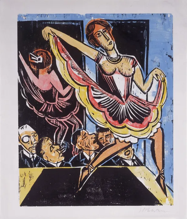 Framed Print : Female Dancer in the Mirror, 1923 Framed Print : Female Dancer in the Mirror, 1923