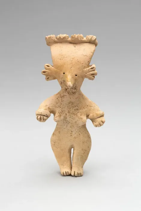 Framed Print : Female Figure, 100 B. C. / A. D. 300. Creator: Unknown Framed Print : Female Figure, 100 B. C. / A. D. 300. Creator: Unknown