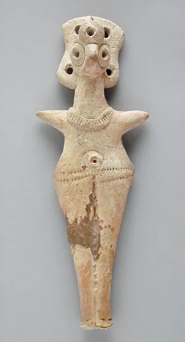Framed Print : Female Figure, 2nd millennium B.C.. Creator: Unknown Framed Print : Female Figure, 2nd millennium B.C.. Creator: Unknown